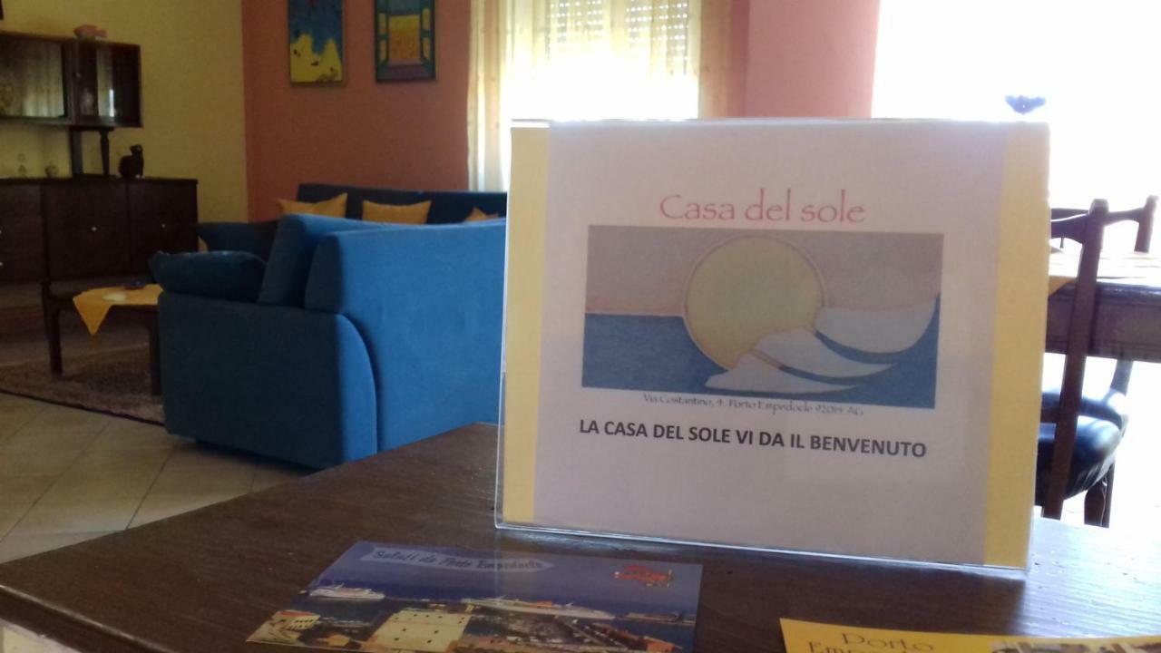 恩佩多克莱港La Casa Del Sole公寓 外观 照片